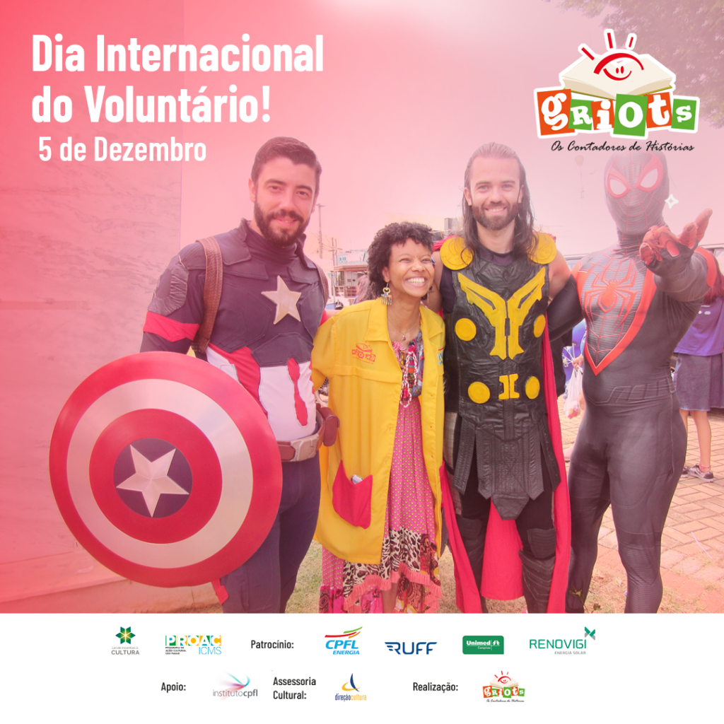 5 de dezembro: Dia Internacional do Voluntário