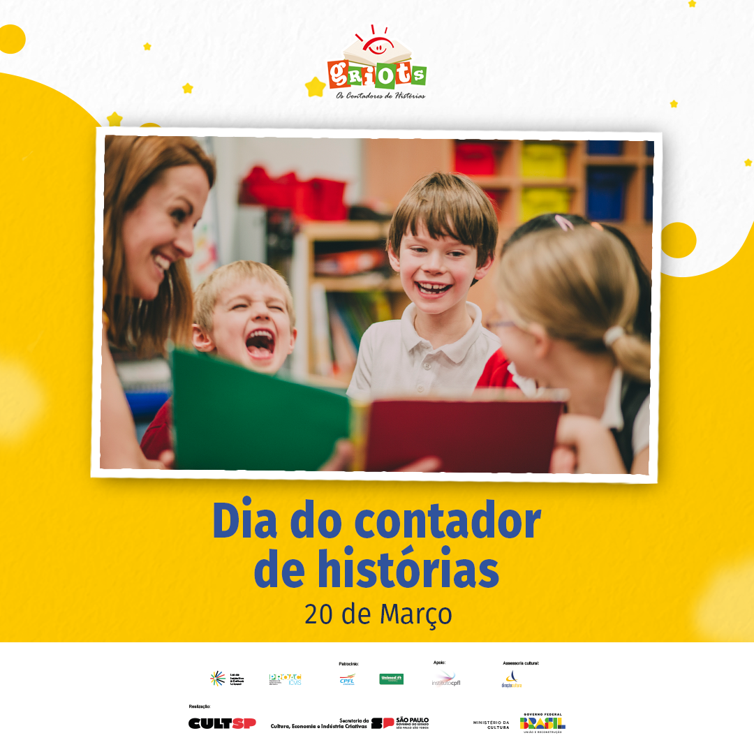 Cartaz do Dia do Contador de Histórias