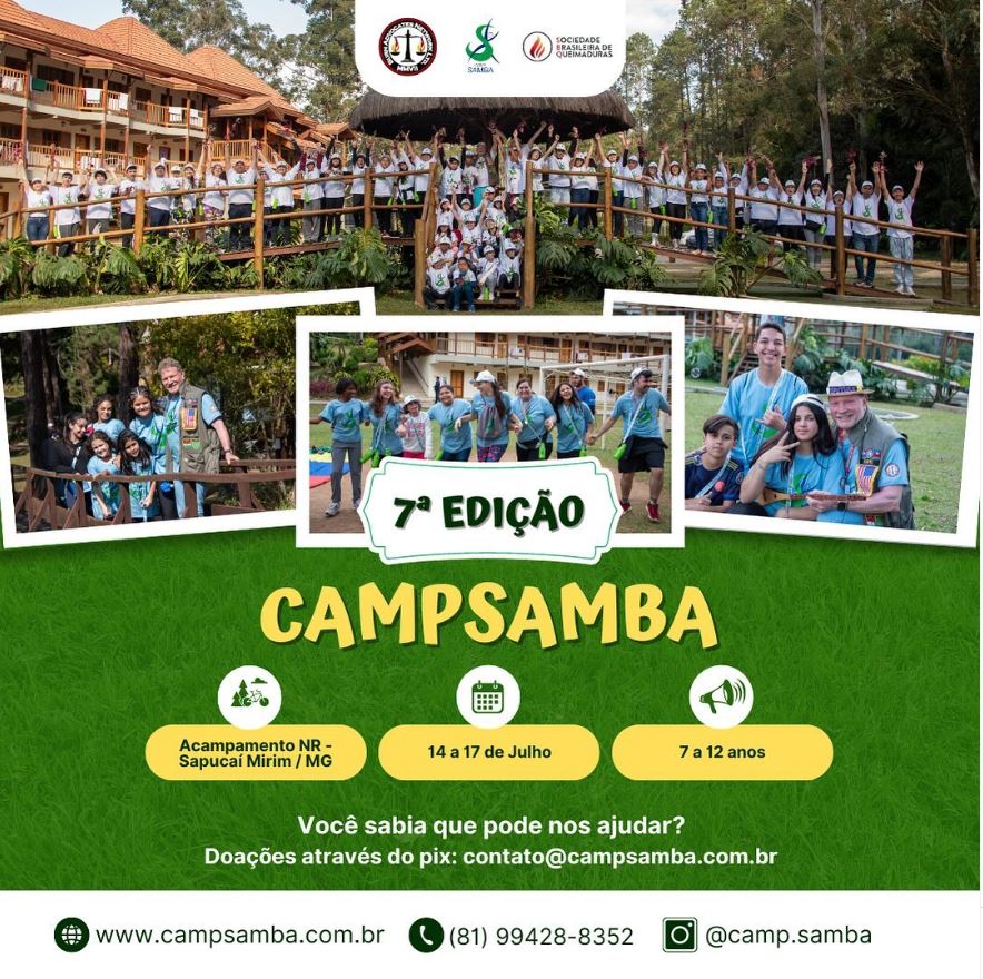 Compartilhando boas ideias: nova edição do CampSamba￼