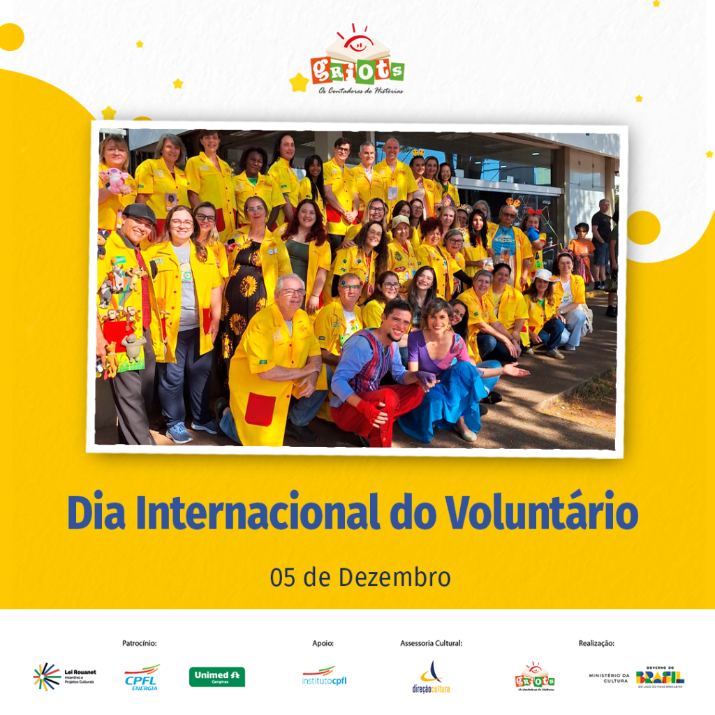 O voluntariado no dia a dia da Associação Griots